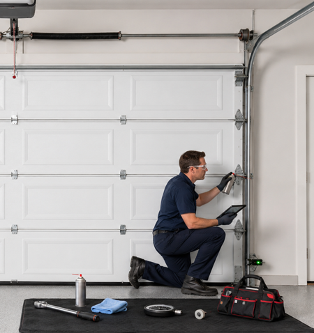 Garage door maintenance